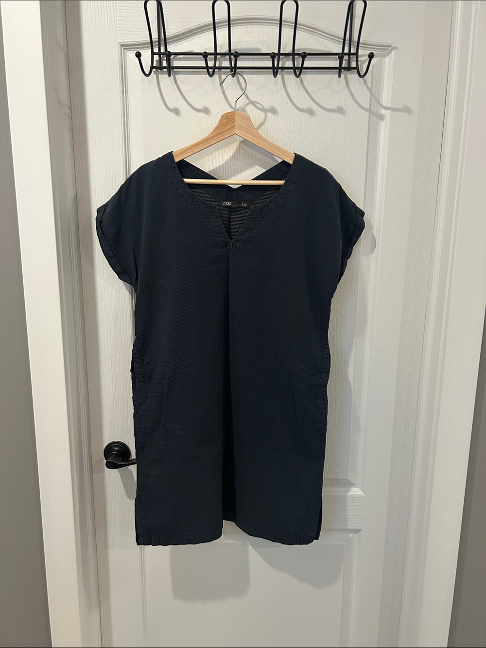 Nau Dark Charcoal Dress
